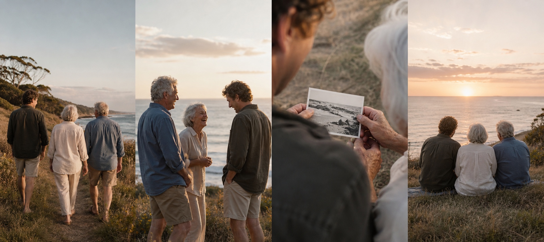 A coastal family story sample Moving Memory